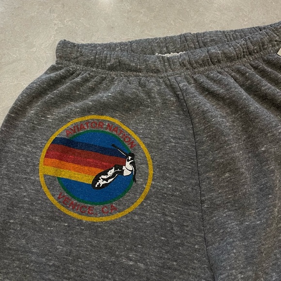 Aviator Nation Women’s Sweatpants In Heather Grey Size S - Picture 6 of 11